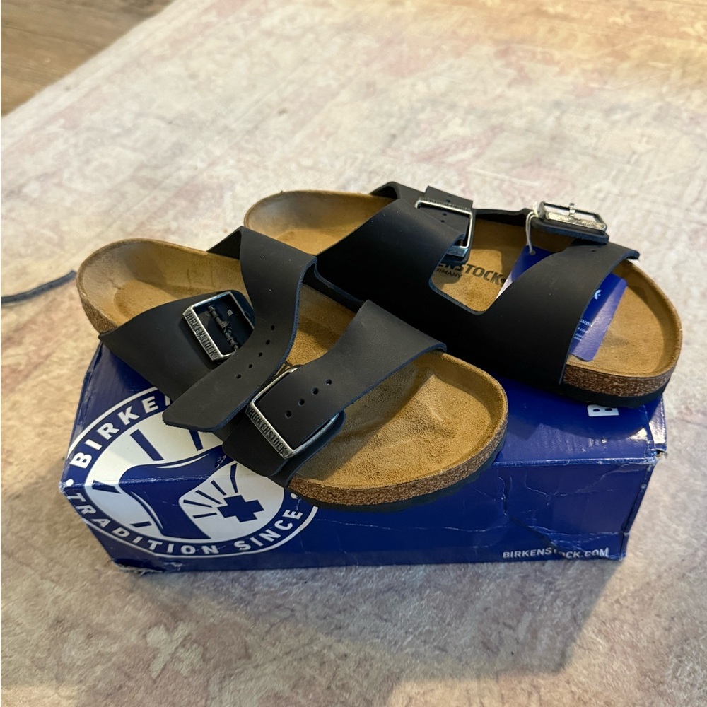 Birkenstock Arizona Black Sandals